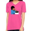 Missy's Relaxed Jersey Short-Sleeve V-Neck T-Shirt Thumbnail