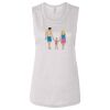 Ladies' Bella Flowy Scoop Muscle Tank Thumbnail