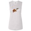 Ladies' Bella Flowy Scoop Muscle Tank Thumbnail