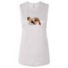 Ladies' Bella Flowy Scoop Muscle Tank Thumbnail