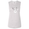 Ladies' Bella Flowy Scoop Muscle Tank Thumbnail