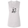 Ladies' Bella Flowy Scoop Muscle Tank Thumbnail