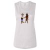 Ladies' Bella Flowy Scoop Muscle Tank Thumbnail